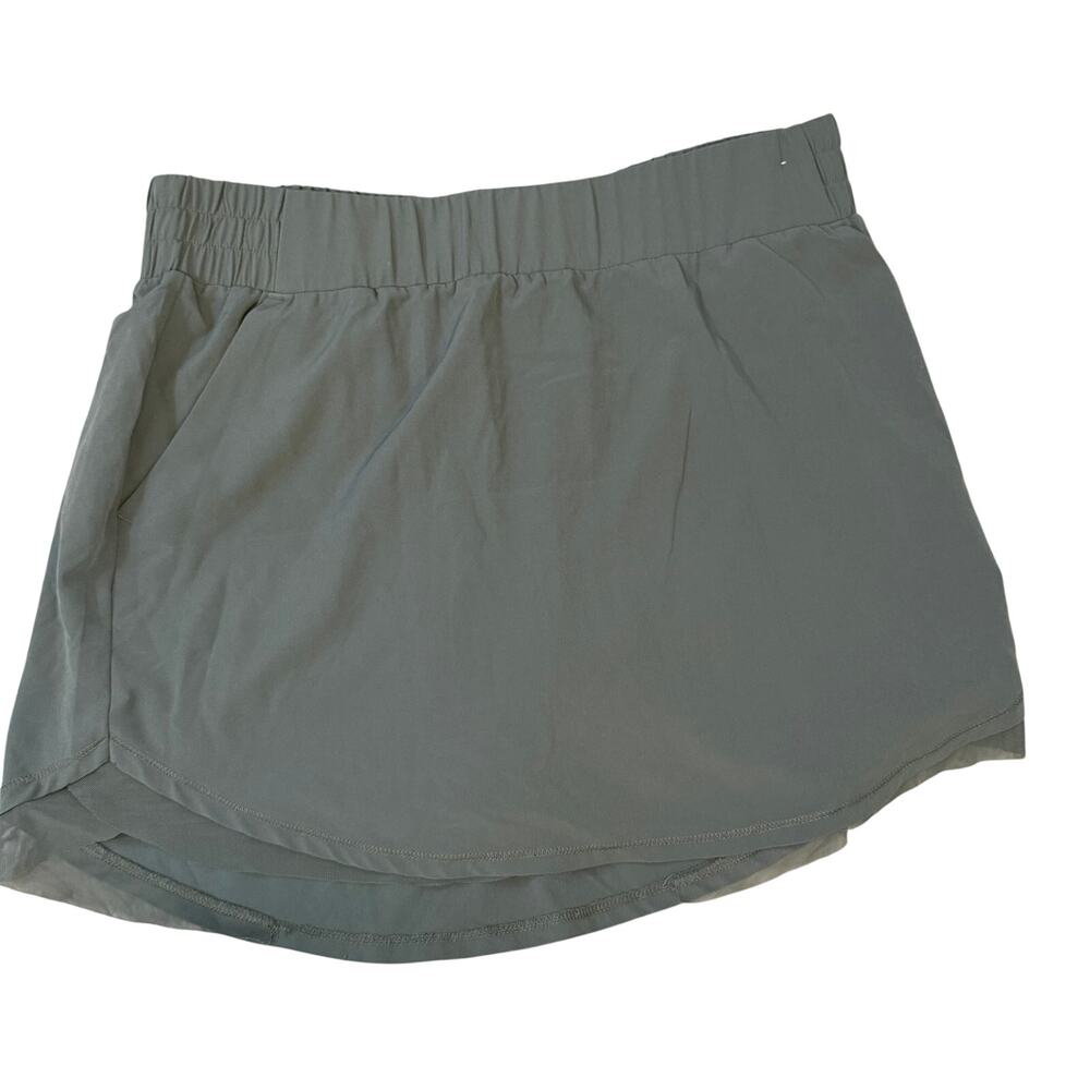 RBX Gray Athletic Skort Built In Shorts Size Large